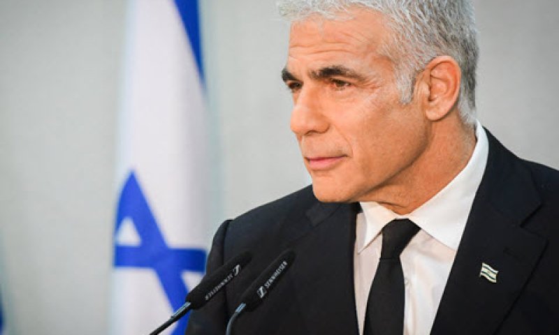 לפיד. מה המדיניות? [צילום: אבשלום ששני/פלאש 90]