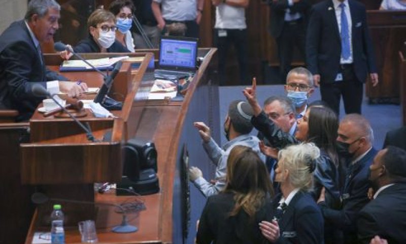 מליאת הכנסת [צילום: יונתן זינדל/פלאש 90]