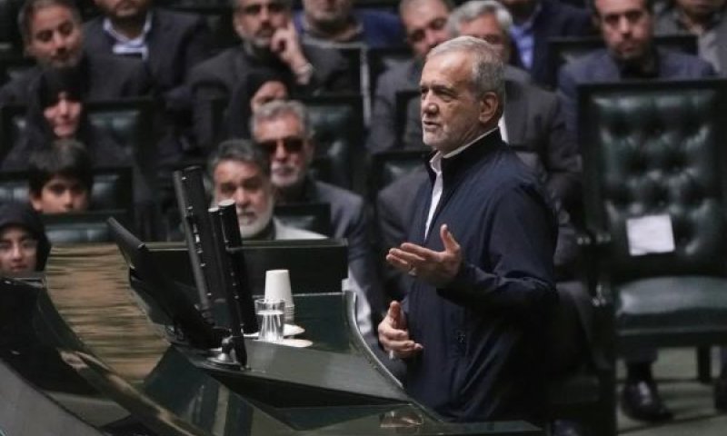נשיא אירן מסעוד פזשכיאן [צילום: ואחיד סלמי/AP]