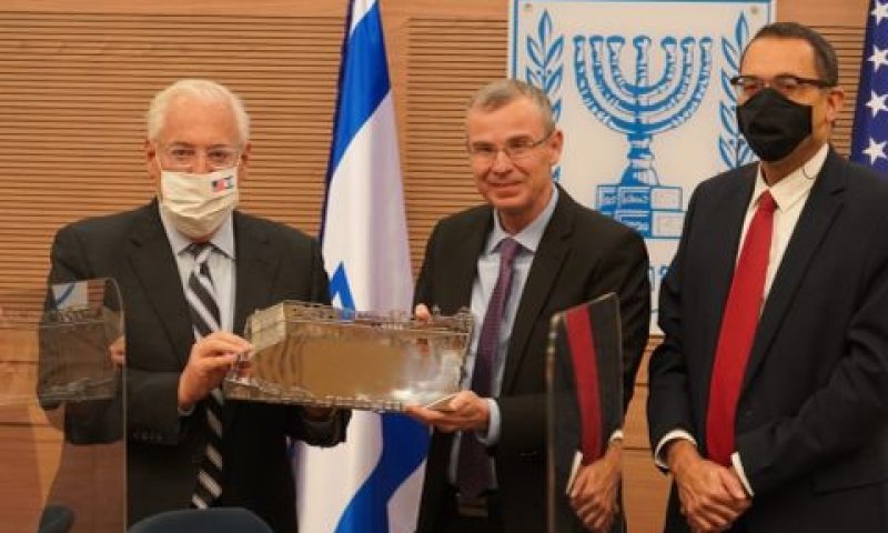 פרידה מהשגריר פרידמן [צילום: דוברות הכנסת, דני שם טוב]