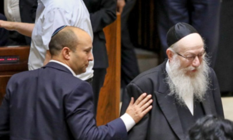 ליצמן ובנט. זה שהולך וזה שבא? [צילום: נועם ריבקין פנטון/פלאש 90]