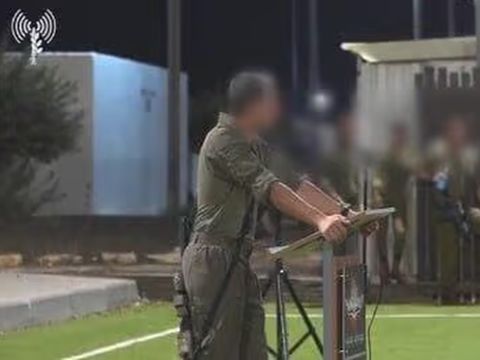 סא"ל ע', מפקד אגוז [צילום: דובר צה"ל]