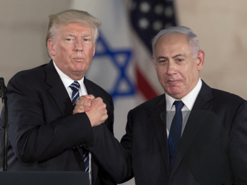 נתניהו, בביקורו אצל טראמפ [צילום: סבסטיאן שיינר/AP]