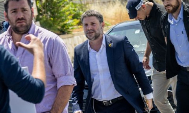 סמוטריץ'. "תשובה ציונית הולמת" [צילום: יונתן זינדל/פלאש 90]