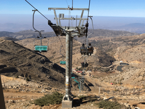 אזור הרכבל בהר חרמון, בו לחם יוסי חננאל [צילום: pixabay]