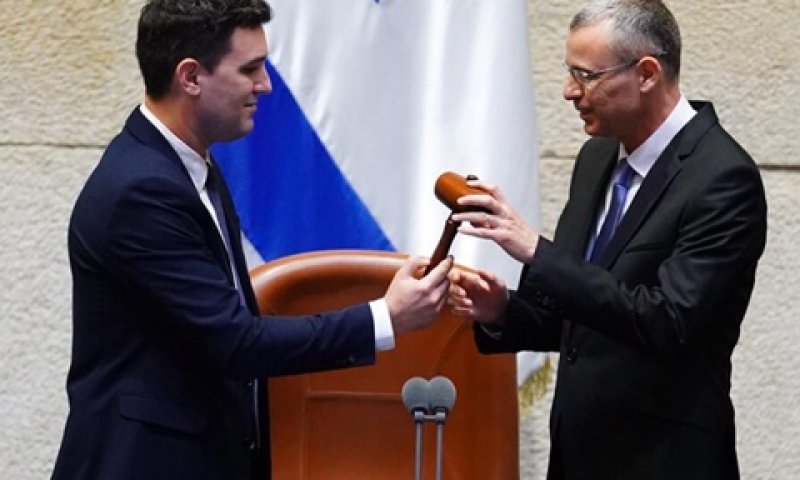 יו"ר הכנסת, יריב לוין [צילום: עדינה ולמן, דוברות הכנסת]