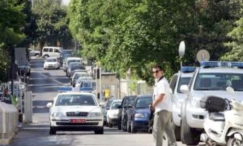 הכניסה למעון ראש הממשלה בירושלים [צילום: פלאש 90]