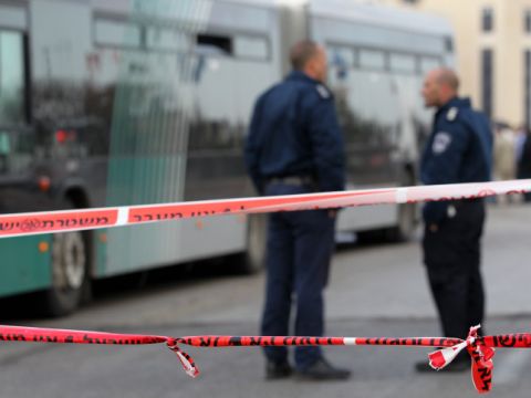 פיגוע האוטובוס בירושלים במרס השנה [צילום: פלאש 90]