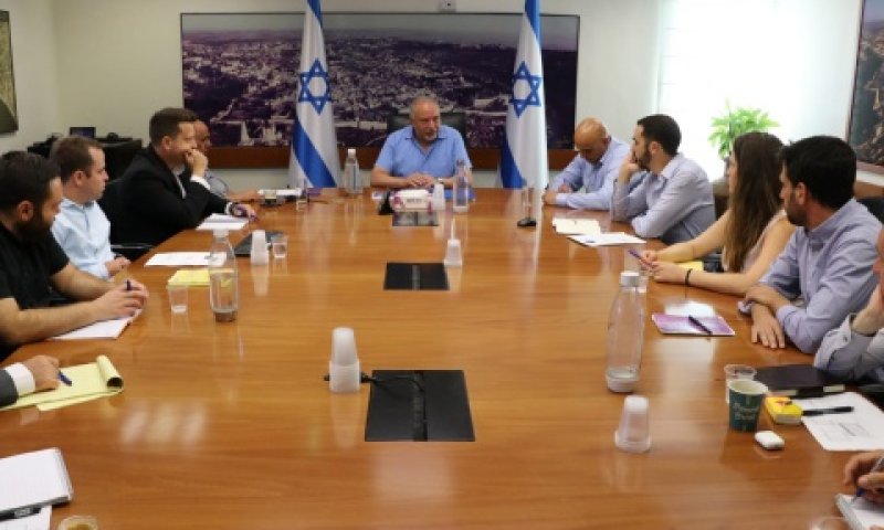 הישיבה הראשונה על תקציב המדינה, הבוקר [צילום: דוברות האוצר]