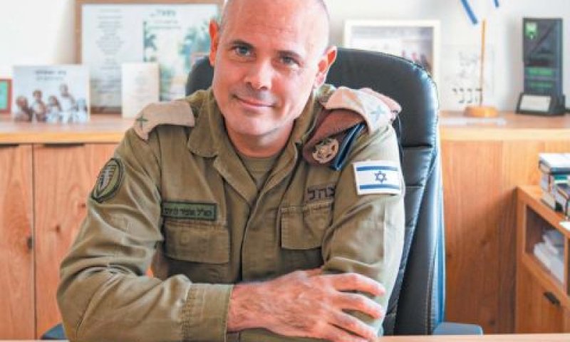 תא"ל אופיר לויוס [צילום: אביטל הירש/מקור ראשון]