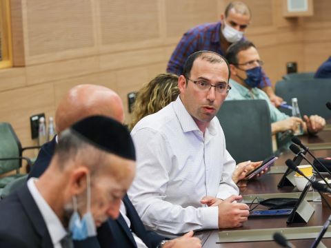 רוטמן ומקלב [צילום: נועם מושקוביץ/דוברות הכנסת]