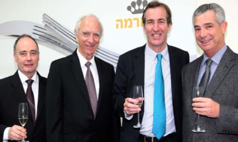 עמי פדרמן, כריסטוף ביגו, עמי הירשטיין ומישל מואיזל [צילום: סיון פרג']