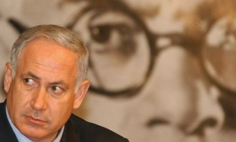 נתניהו. לא בדיוק ממשיכו של ז'בוטינסקי [צילום: פלאש 90]