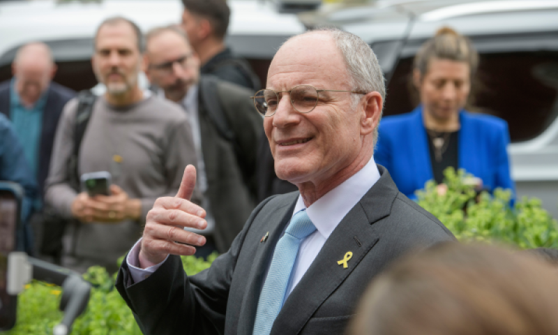 השגריר יחיאל לייטר [צילום: רוד למקי, ג'וניור/AP]
