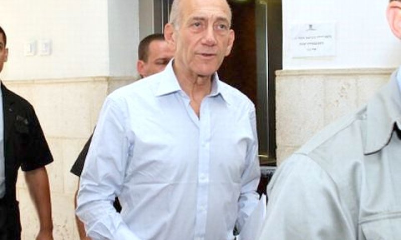 אולמרט. היחסים עם מסר [צילום: פלאש 90]