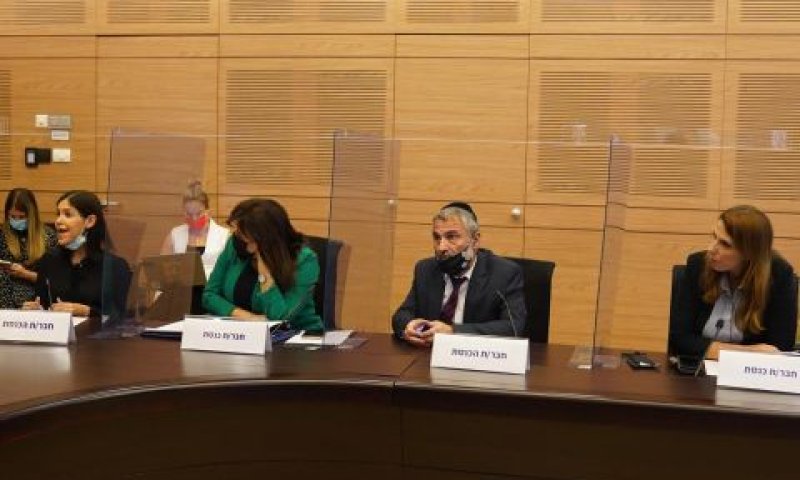 מיכל שיר, משה אבוטבול, קטי שטרית, קארין אלהרר [צילום: שמוליק גרוסמן/דוברות הכנסת]