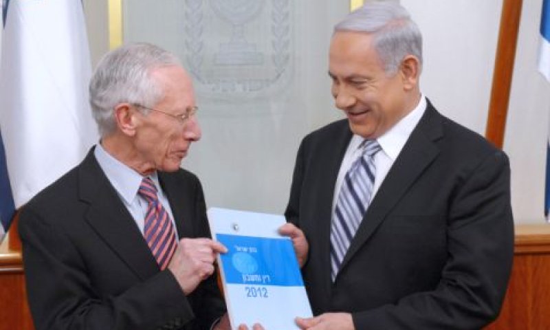 נתניהו ופישר. טיפול בבעיות היסוד [צילום: פלאש 90]