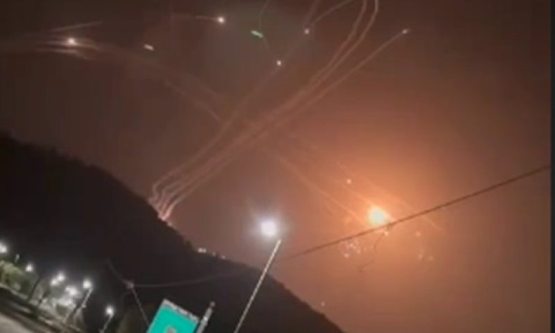 הדי פיצוצים נשמעו בכל האזור [צילום: שימוש לפי סעיף 27א]