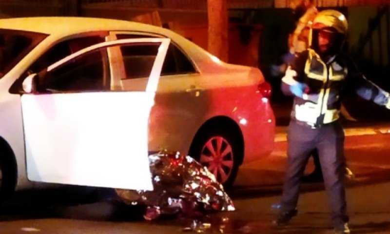 זירת הפיגוע באלעד [צילום: שימוש לפי סעיף 27א]