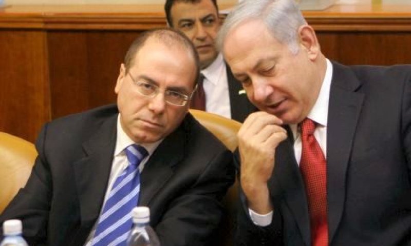 בנימין נתניהו וסילבן שלום [פלאש 90]