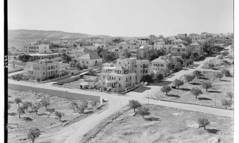 טלביה בראשיתה. אלפי יחידות דיור ומבני ציבור
