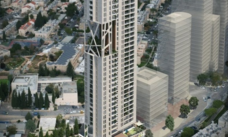 בניין מגורים חדש בהוצאה של כ-297 מיליון שקל [צילום: גיא איגרא, אדריכלים]