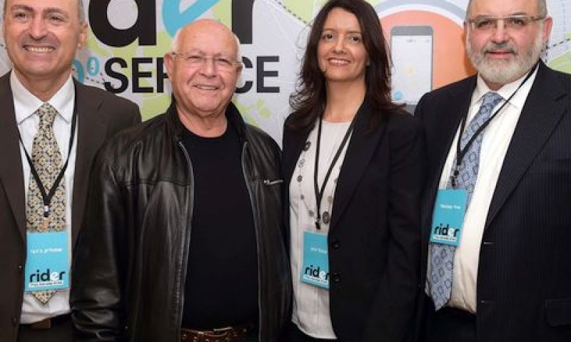 אילי עמנואל, ענבל כהן, פריד אברהם ושמוליק ג'רבי בהשקה [צילום: ישראל הדרי]