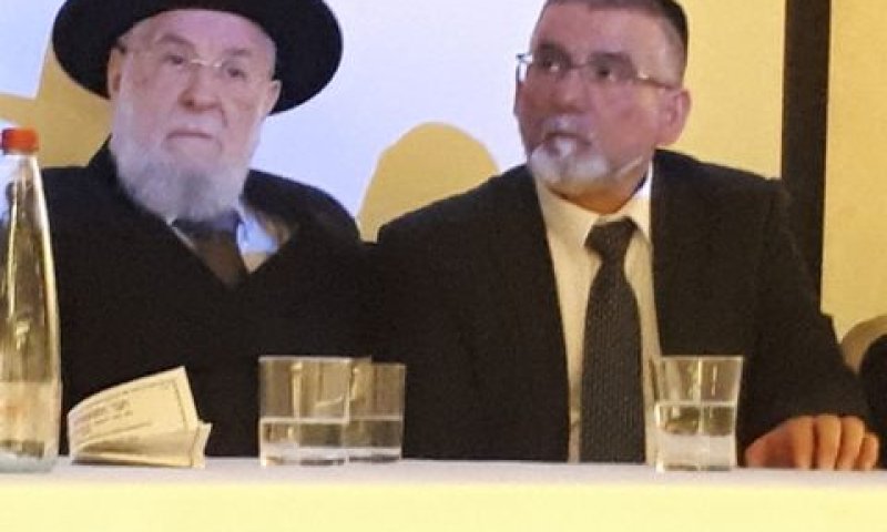 השר וקנין והרב לאו. הצמדה לשכר המנכ"לים [צילום: המשרד לשירותי דת]