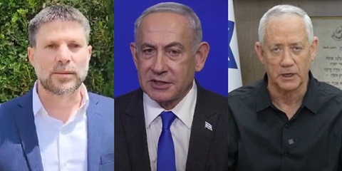 נתניהו בין הפטיש לסדן [צילום: שימוש לפי סעיף 27א]