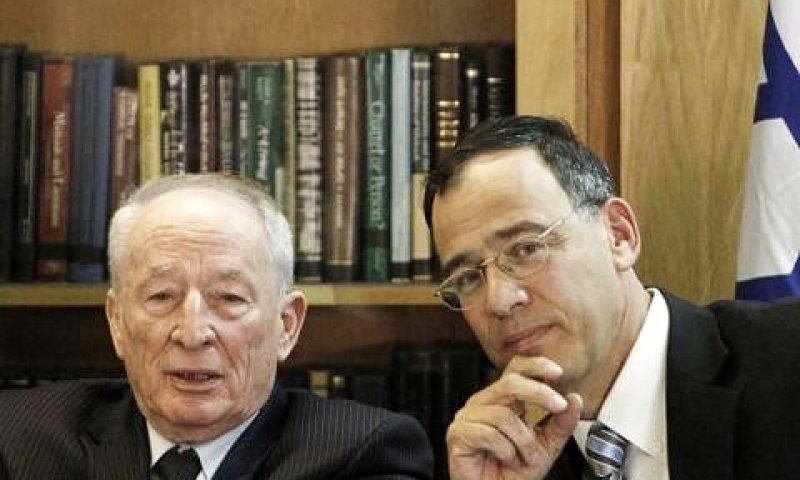 וינשטיין וניצן. האם יורו על חקירה? [צילום: פלאש 90]