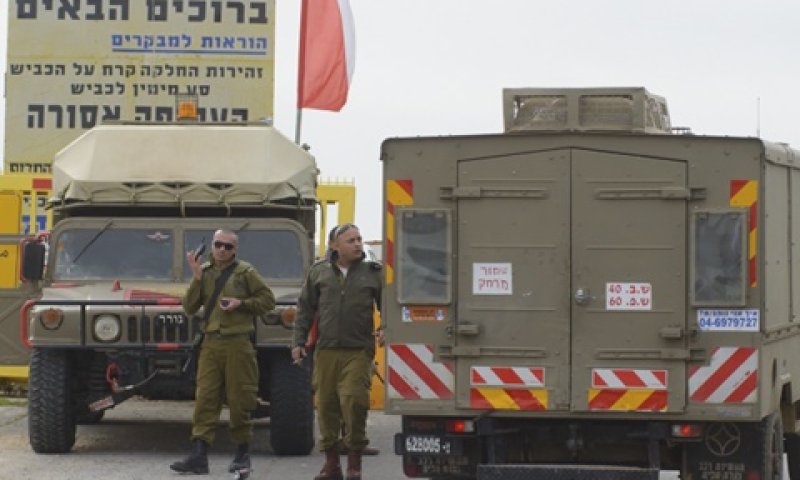 צה"ל סגר את אתר החרמון למבקרים [צילום: פלאש 90]