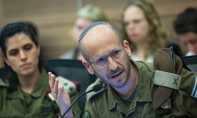 ראש אגף כ"א בצה"ל. |הסנקציות שקיימות היום מאוד דלילות| [צילום: יונתן זינדל/פלאש 90]