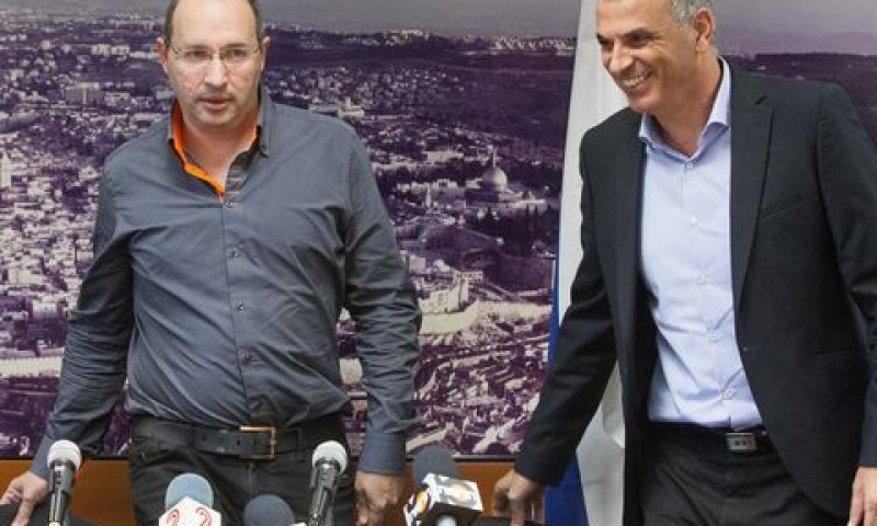 כחלון וניסנקורן [צילום: מרים אלסטר/פלאש 90]
