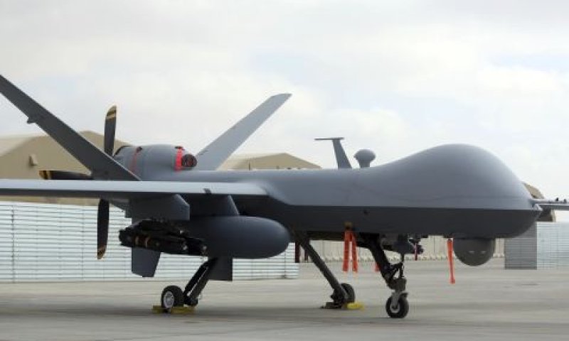 מל"ט אמריקאי MQ-9 [צילום: AP/מסוד חוסייני]