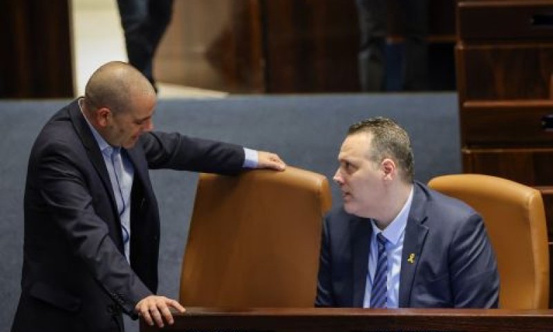 השר מיקי זוהר וח"כ אופיר כץ [צילום: נועם מושקוביץ/דוברות הכנסת]