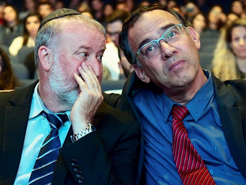 ניצן, מנדלבליט. יחסים מיוחדים [צילום: פלאש 90]