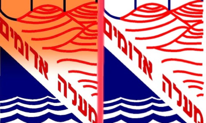 מצא את ההבדלים. סמל העיר ותמונת הפרופיל השנויה במחלוקת