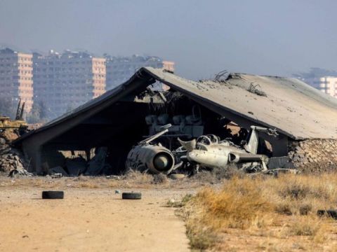 צה"ל חיסל אמצעי לחימה בסוריה [צילום: עומר סנדיקי/AP]