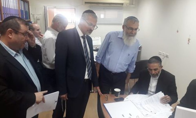 הרב דוד סתיו והרב חזקיהו סאמין