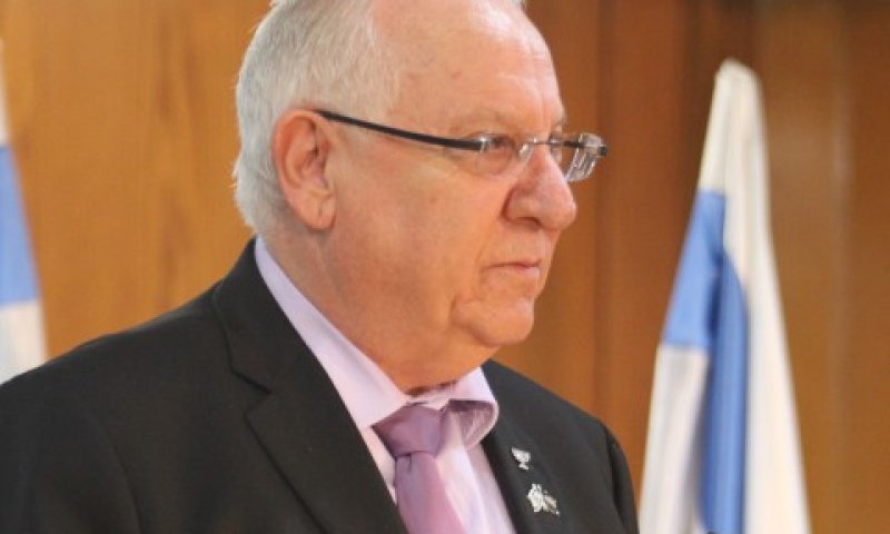 ריבלין. "להבת לפיד הזיכרון צורבת נשמתנו" [צילום: יצחק הררי, הכנסת]