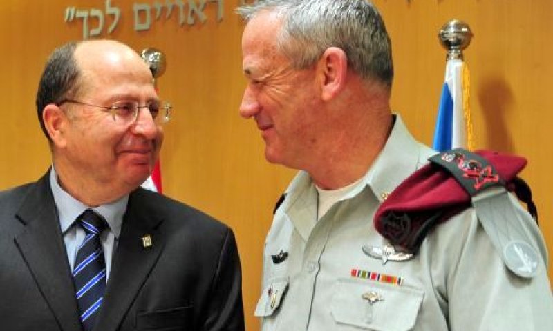 גנץ ויעלון. סקירת איומים [צילום: אריאל חרמוני]