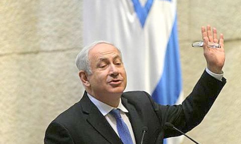 נתניהו הערב בכנסת [צילום: פלאש 90]