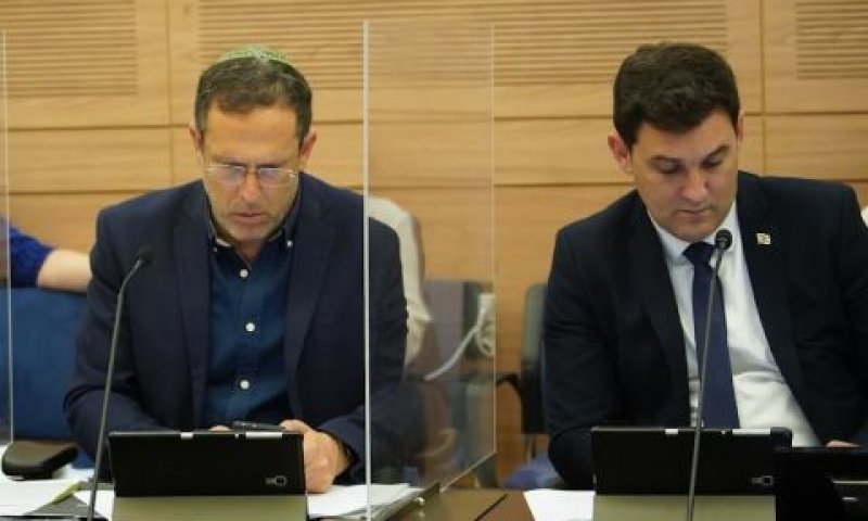 איתן גינזבורג, משה טור פז [צילום: דני שם-טוב/דוברות הכנסת]
