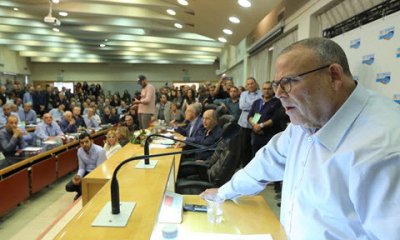 בר-דוד. צעדים ארגוניים [צילום: אורן כהן, דוברות ההסתדרות]