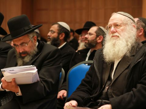 הרבנים דב ביגון ורצון ערוסי
