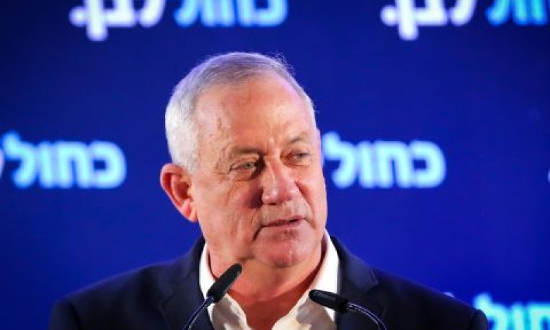 גנץ. "יום חשוך בתולדות המדינה" [צילום: פלאש 90]