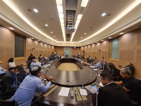 [צילום: דוברות הכנסת]