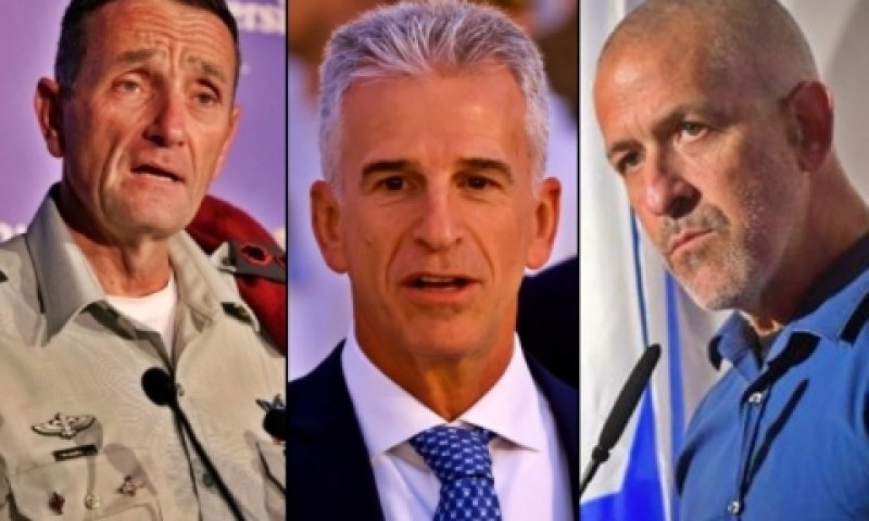 רונן בר, דדי ברנע, הרצי הלוי [צילום: אבשלום ששוני ואוליביה פיטוסי, פלאש 90 וגלעד קוולרצ'יק]