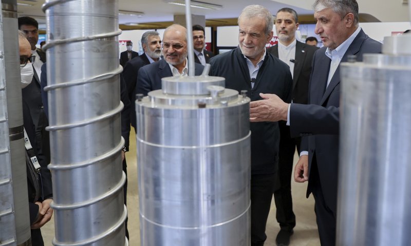 הגרעין האירני [צילום: משרד הנשיאות האירני/AP]