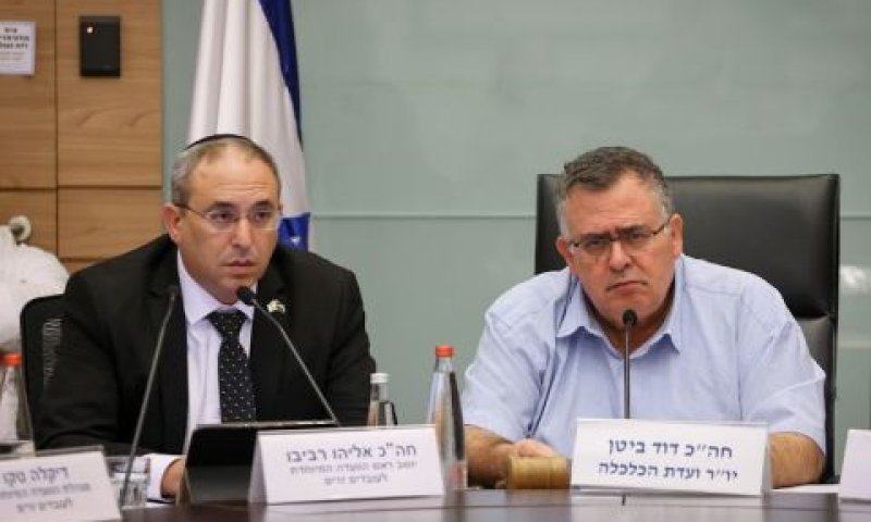 דוד ביטן ואליהו רביבו [צילום: נועם מושקוביץ/דוברות הכנסת]
